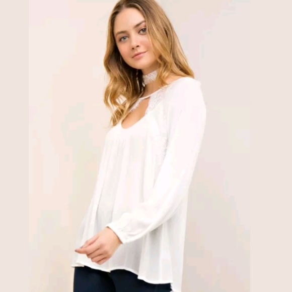 ANTHROPOLOGIE ENTRO KEYHOLE BLOUSE - Picture 3 of 4